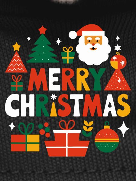 Vibrant Merry Christmas Design