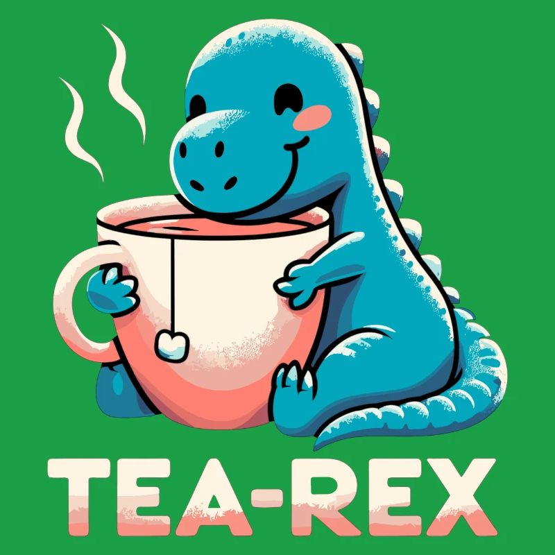 Tea Rex Tea Rex Tea Drinker Gift