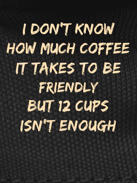 Caffeinated Kindness Quote Tee