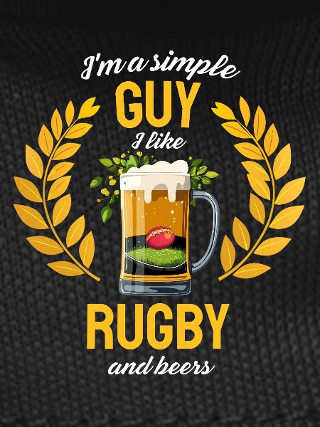 Simple Rugby Beers Guy