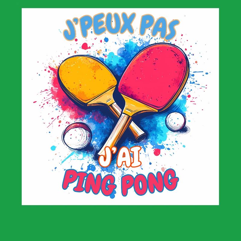 Colorful Ping Pong Unleashed