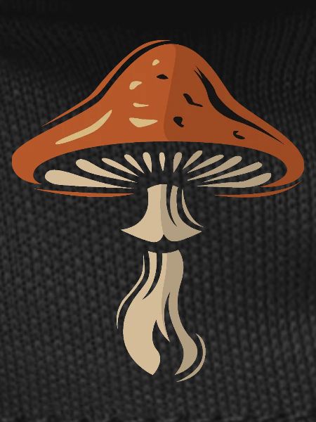 Toadstool Symbol - Nature and Mushrooms
