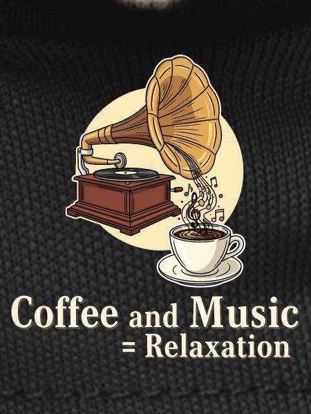 Coffee and Music = Relaxation