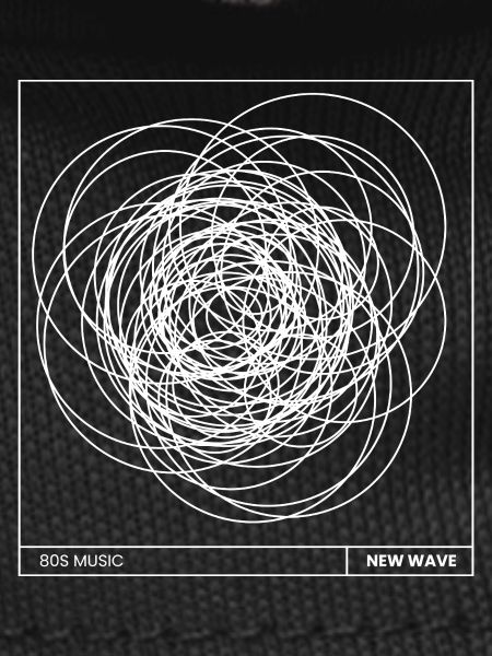 Conception d'affiches New Wave