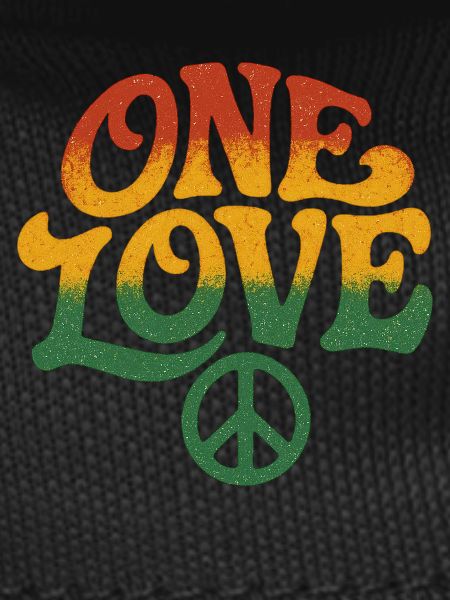 Peace and Love Rasta Design