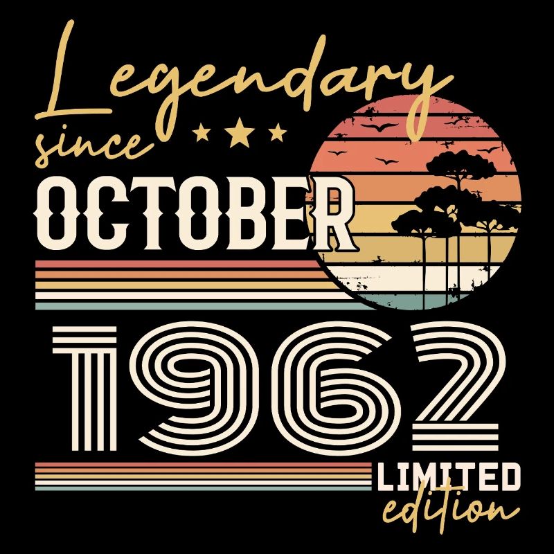 October 1962 Gift - Awesome Since October 1962