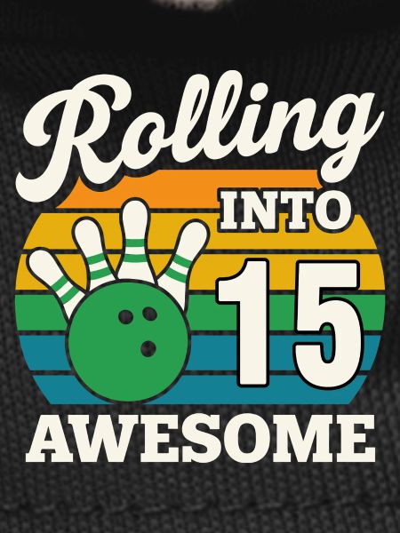 Retro Bowling 15th Birthday Celebration