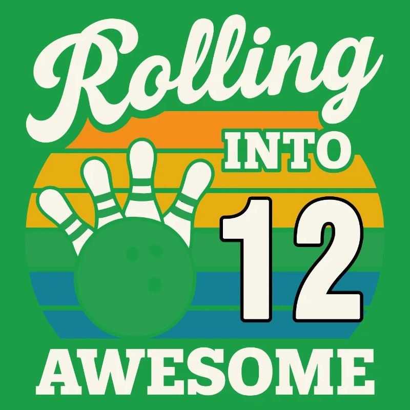 Rolling Into 12s Bowling Celebration