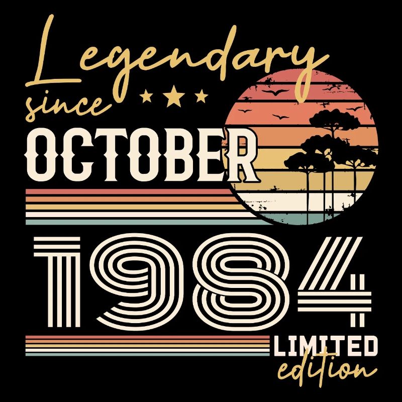 October 1984 Gift - Awesome Since October 1984