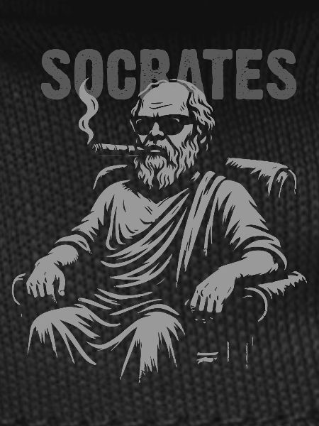 Socrates Smoke Portrait