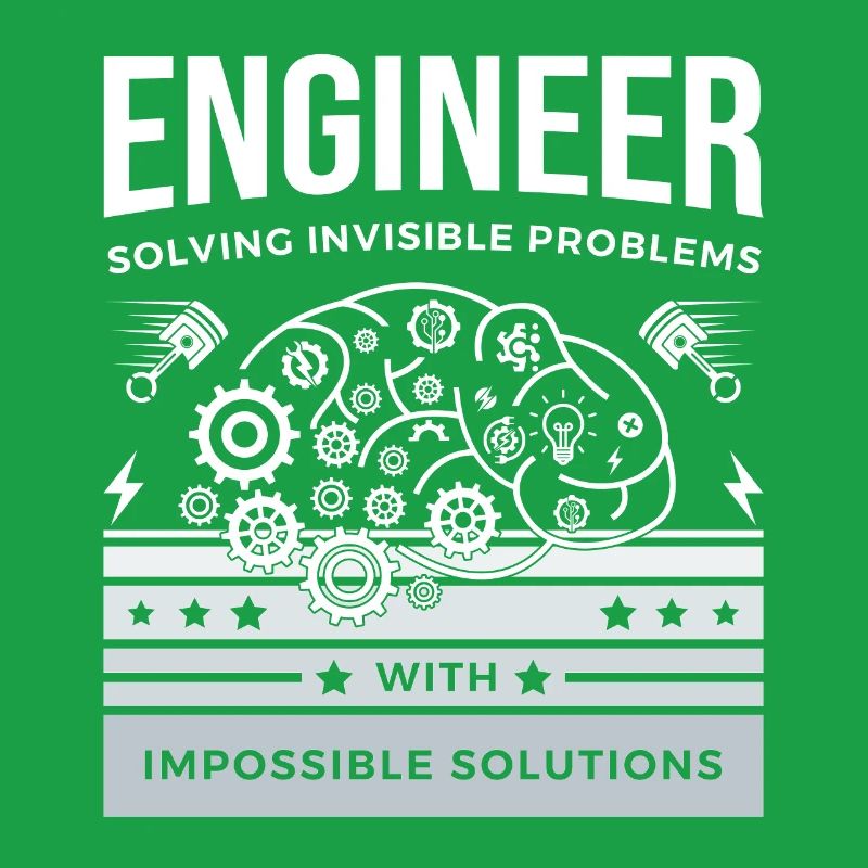 ENGINEER – Solving Invisible Problems T-Shirt