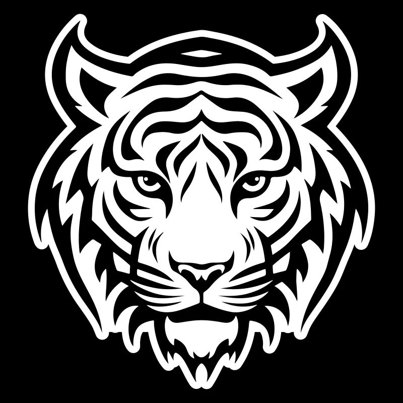 Tiger Kopf