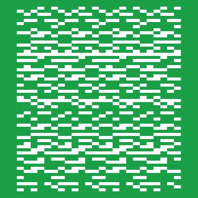 Glitch Grid Monochrome Pattern