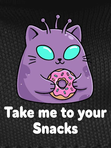 Cute Donut Cat Snack Seducer