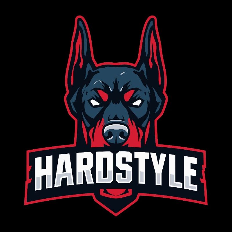 Dobermankopf – HARDSTYLE 