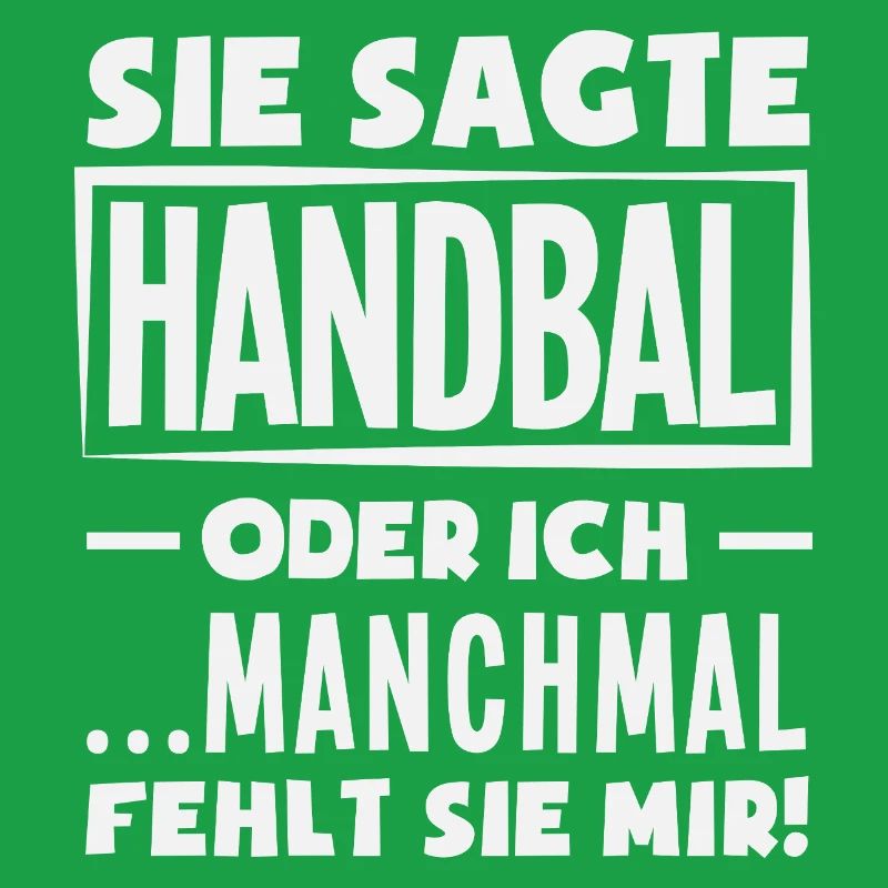 Le handball ou moi – parfois, il manque