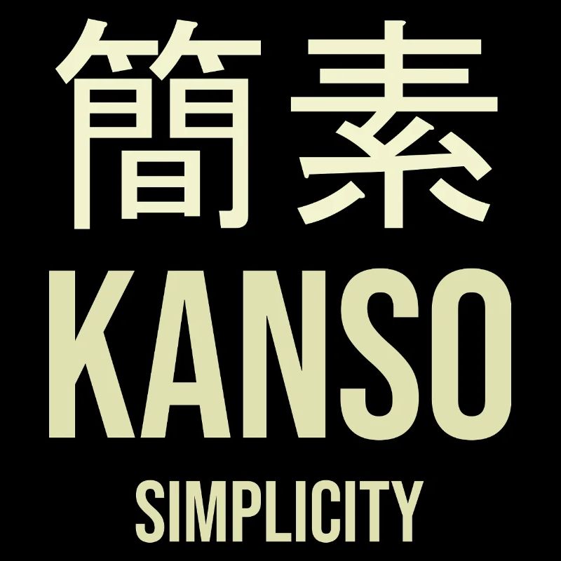 Kanji Simplicité Épurée