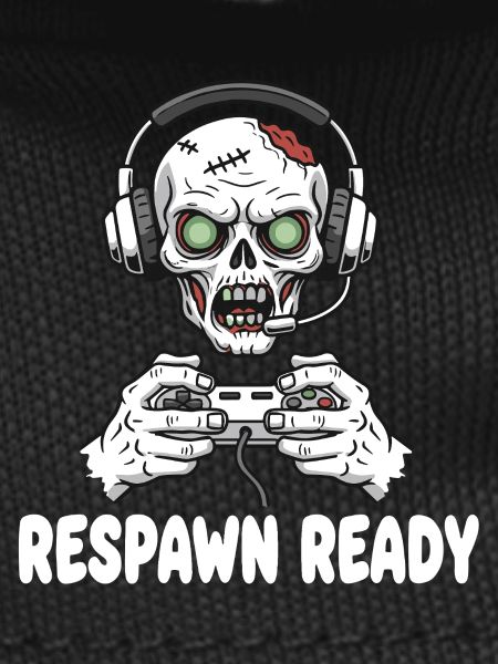 Respawn Ready Zombie Skull Gaming