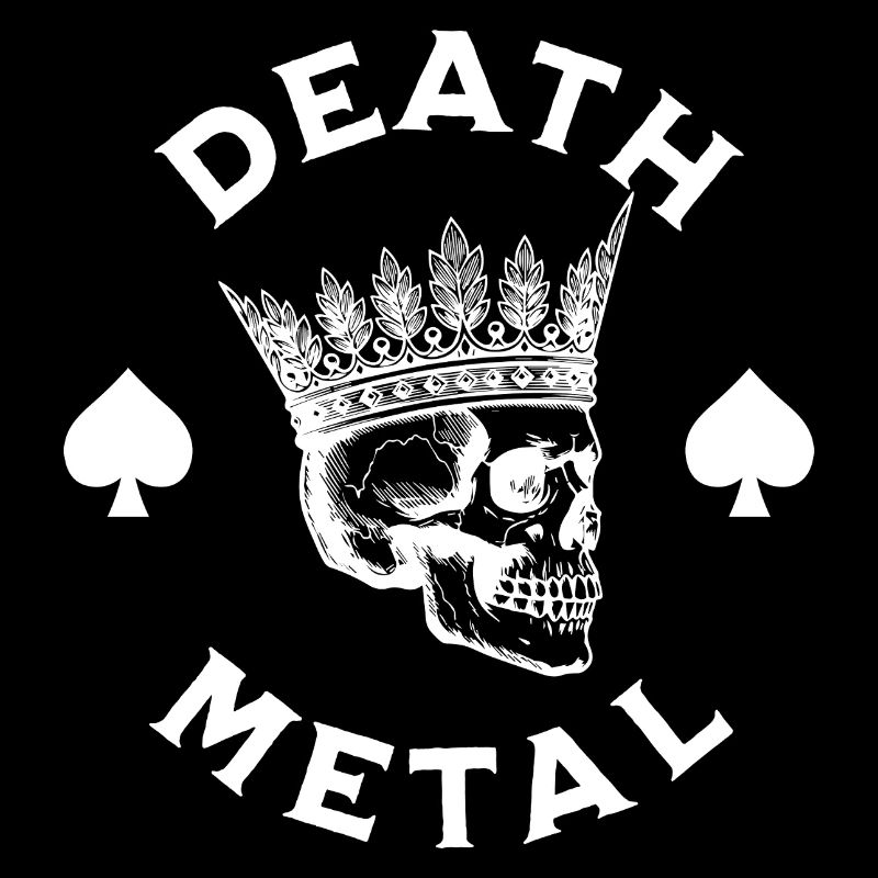 Crowned Skull Death Metal