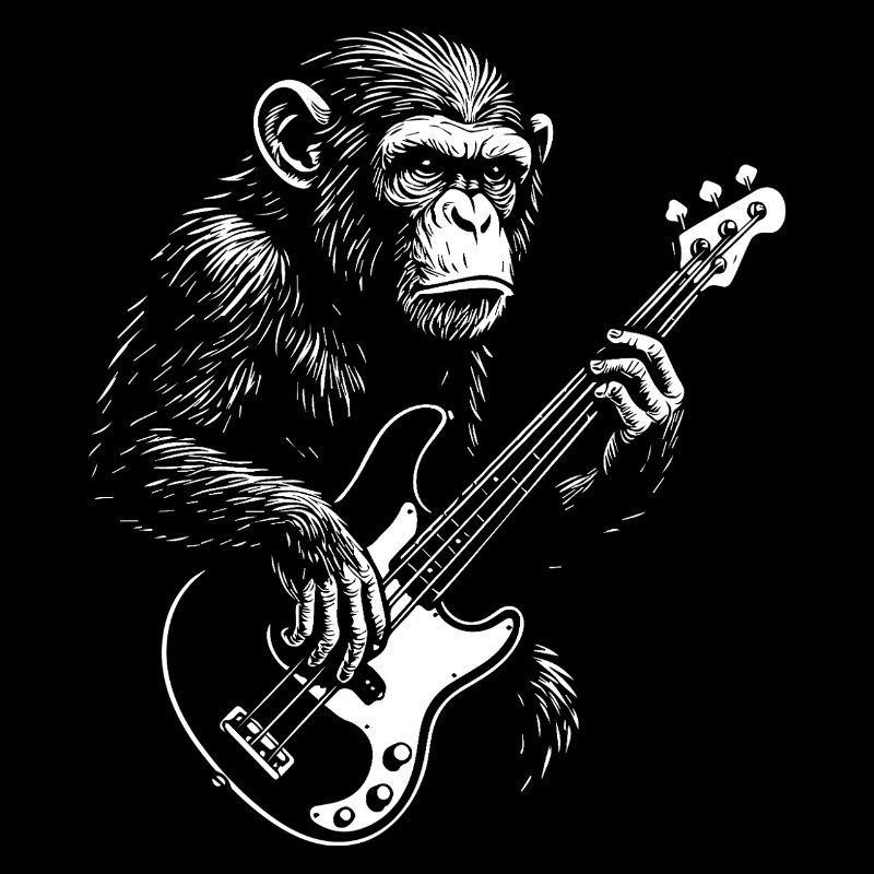 Chimp Bassist 