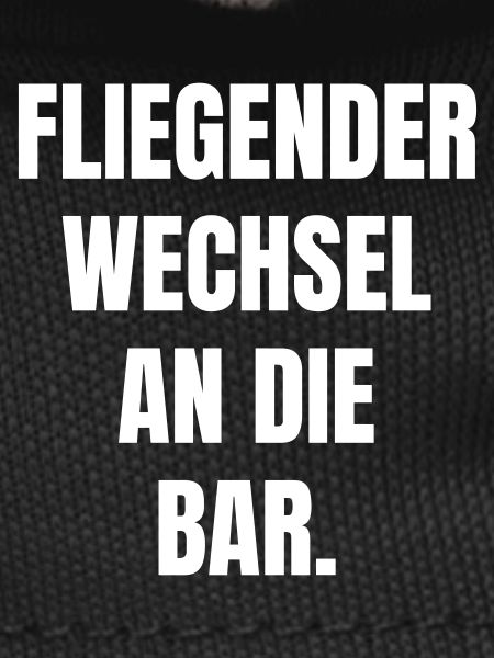 Flying change to the bar!