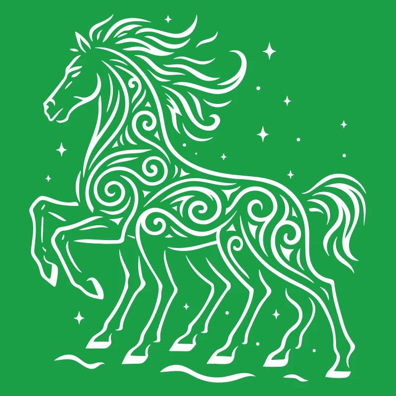 Rauhnächte Odins Pferd Sleipnir - Wilde Jagd