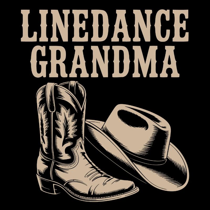 Line Dance Granny Boots Hat