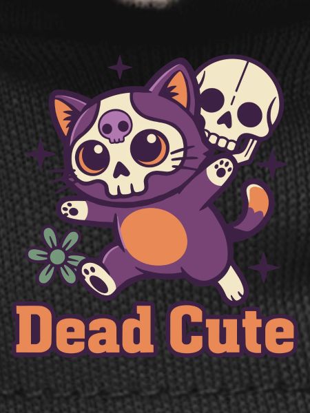 Dead Cute Cat Skeleton