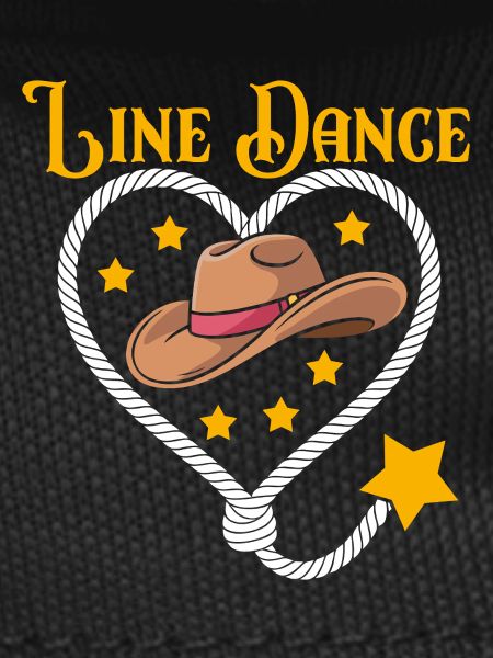 Line Dance Heart Hat