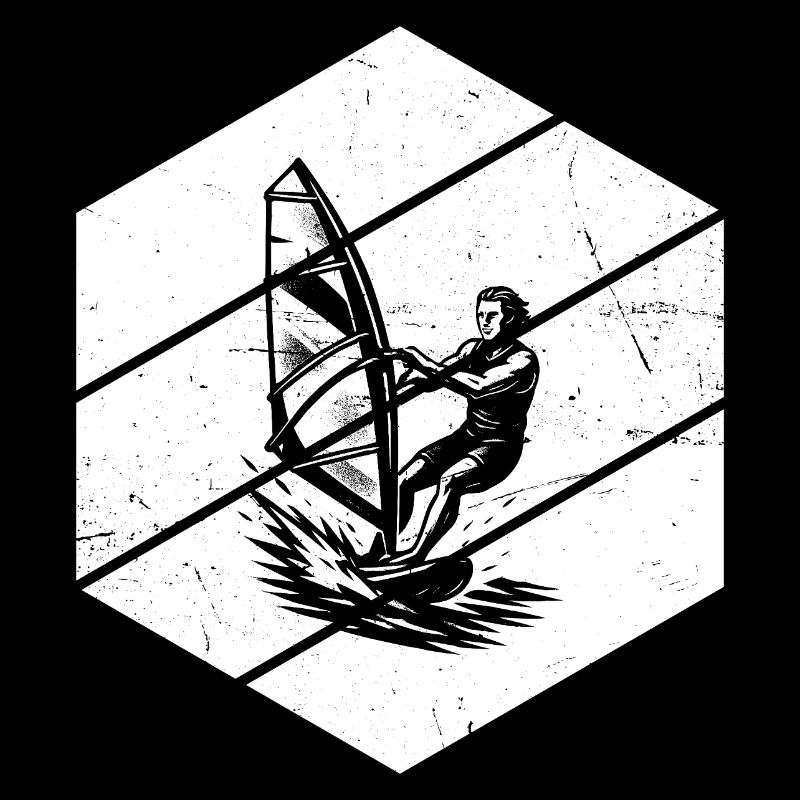 Klare Windsurfing Botschaft