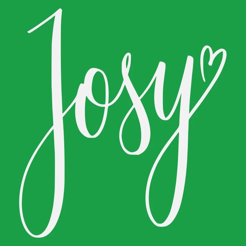 Josy Script Heart Design