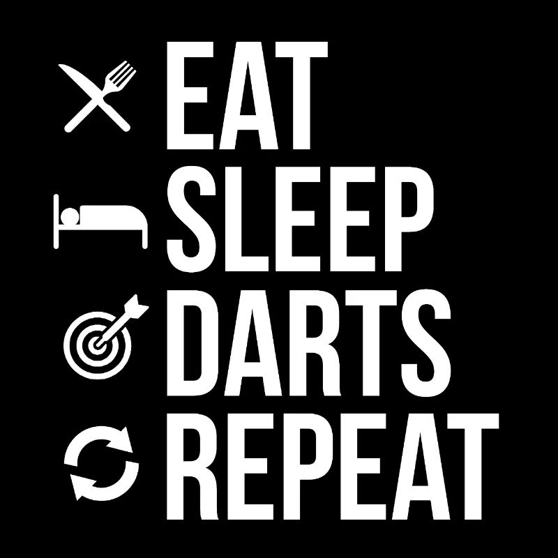 Eat Sleep Darts Repeat