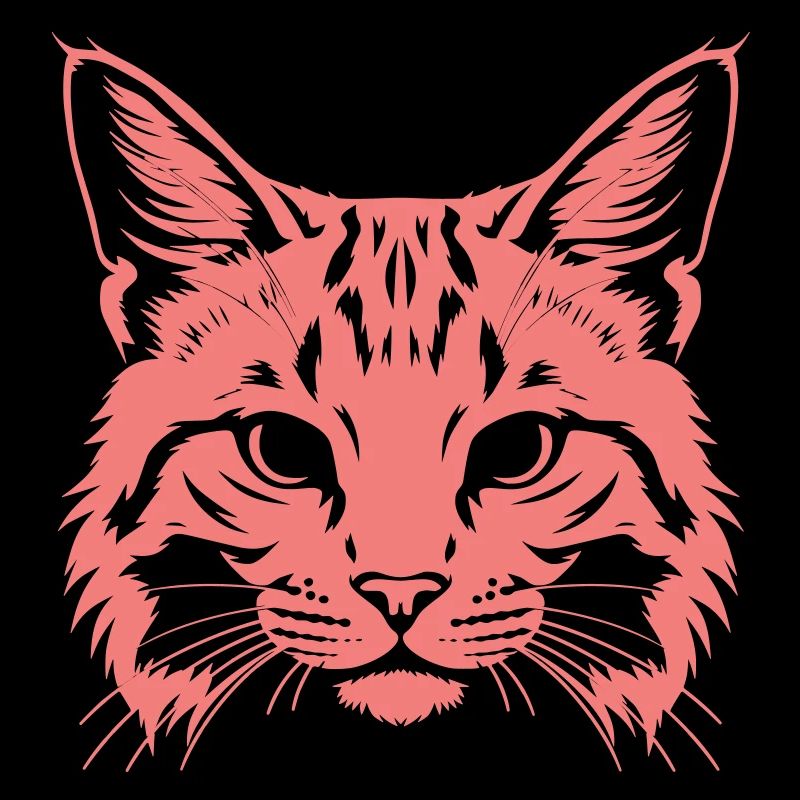 Cat Head Silhouette