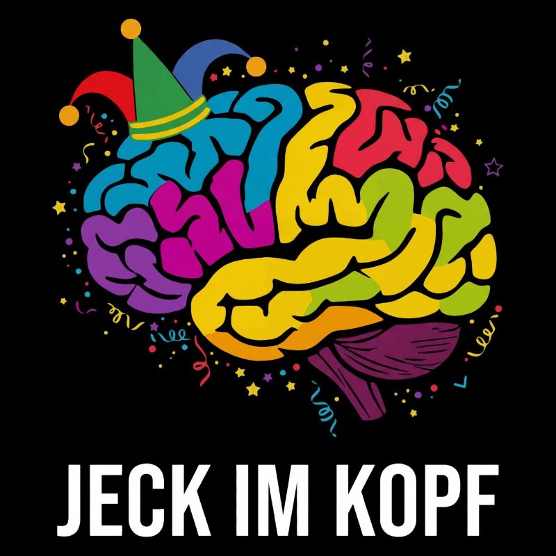 Costume de carnaval Jeck dans la tête Accessoires de carnaval 2026