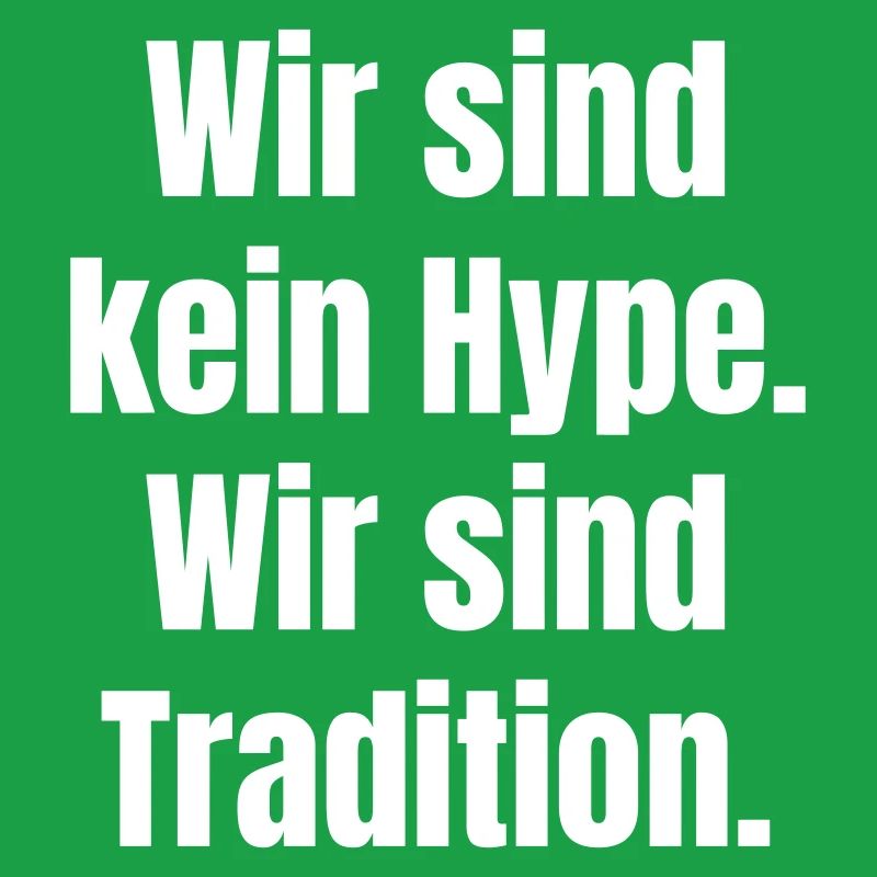 Ich bin einer Mannschaft mit Tradition 