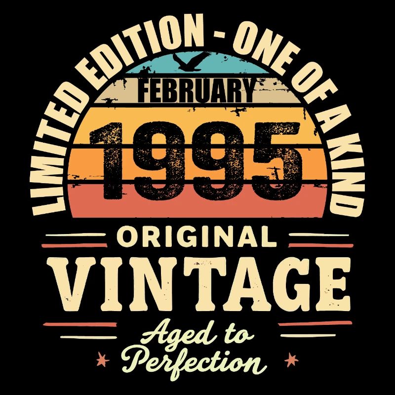 Februar 1995 Geburtstagsgeschenk Februar 1995