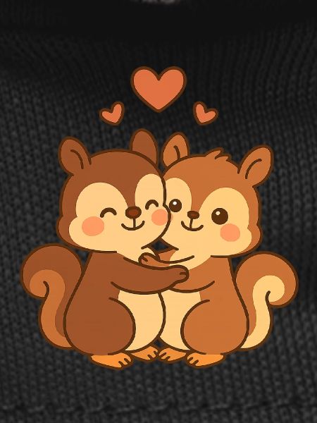 Squirrel Couple Valentine's Day