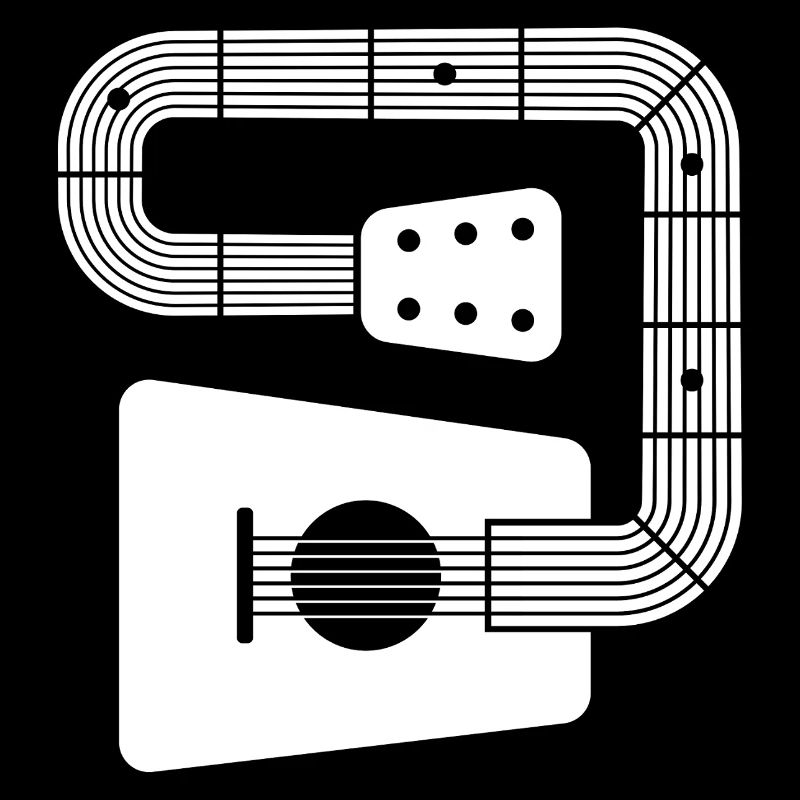 guitare abstraite