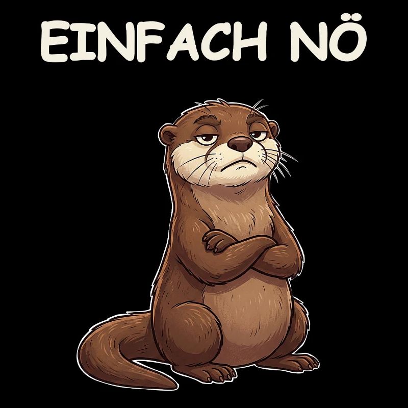 Lustiger Spruch Otter