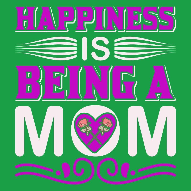 Glück ist, eine Mutter zu sein Mutterschaftsshirt