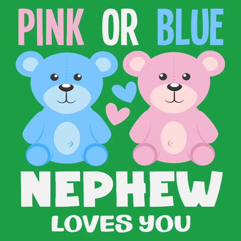 Pink Oder Blau Neffe Liebt Dich