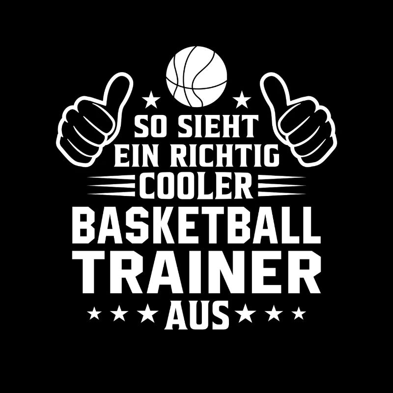 So sieht ein cooler Basketball Trainer aus 
