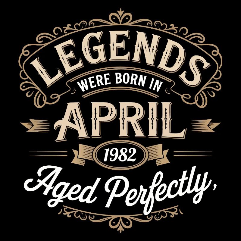 April 1982 Birthday Gift Awesome since April