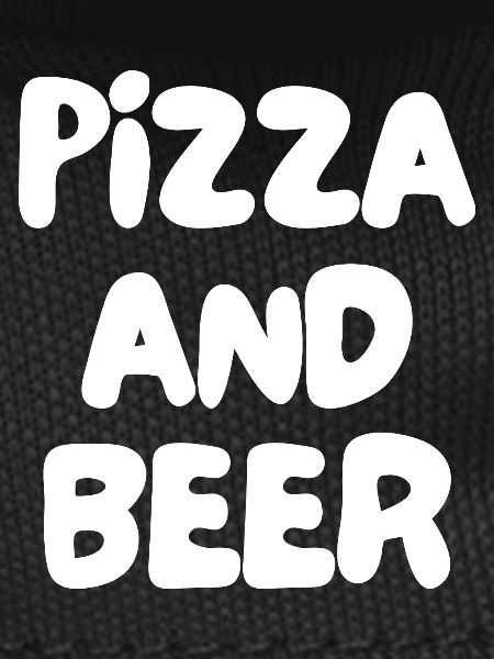 pizza and beer