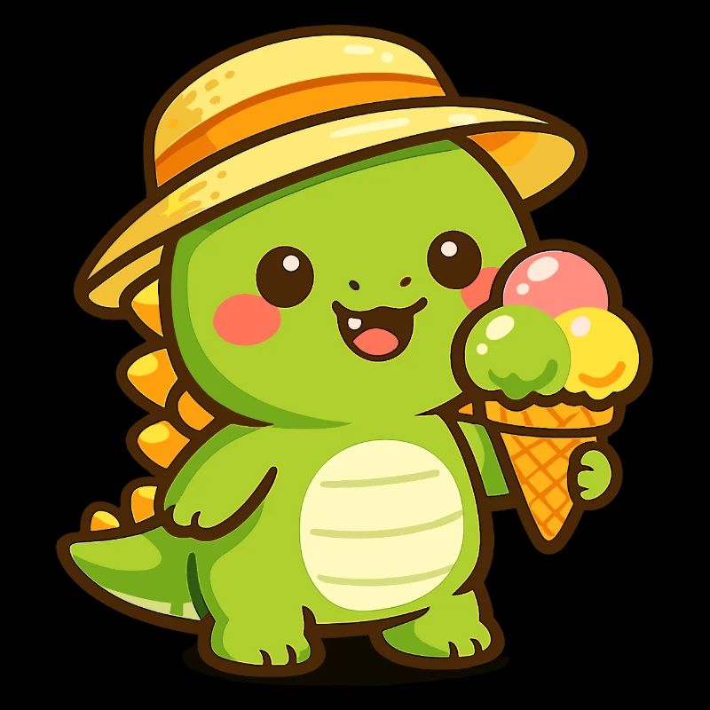 Kleiner Dino Eiscreme Abenteuer