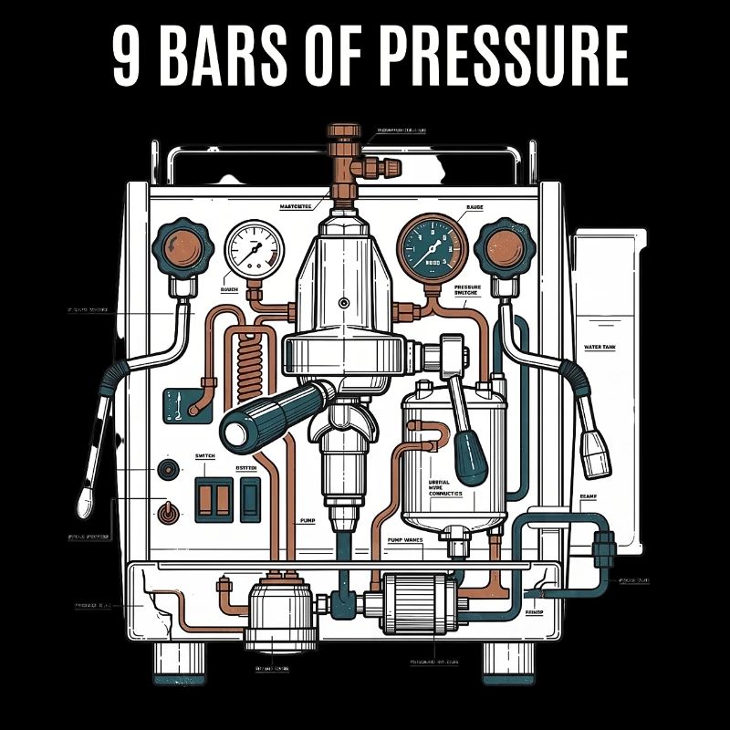 Pression du café