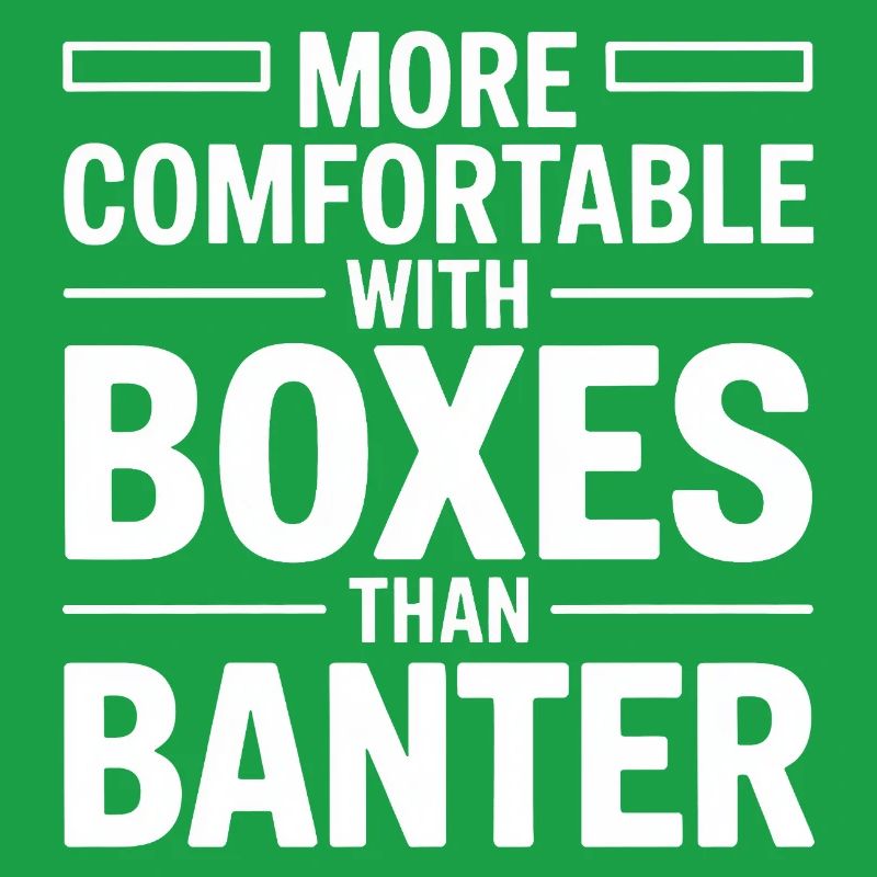 More Comfortable With Boxes