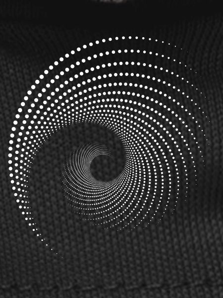 Spiral Dot Galaxy Print