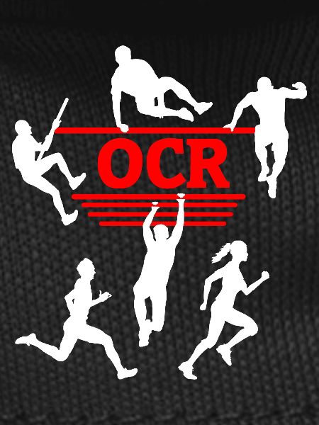OCR Red – Obstacle Silhouette Design