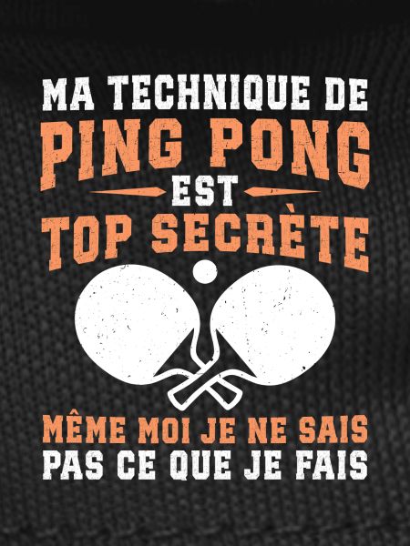 ma technique de ping-pong